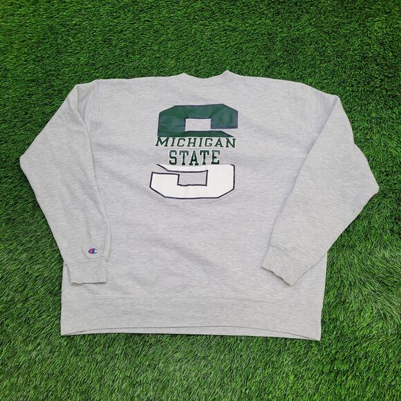 Vintage Michigan State Sweatshirt Womens 2XL 25x26 USA - Picture 1 of 16
